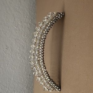 Hand made beaded wedding tiara